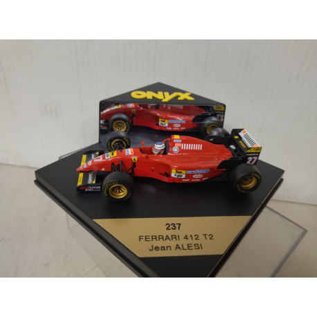 F1 Ferrari 412 T2 N°27 Jean Alesi – Onyx 1/18 – Miniature De Collection Rare