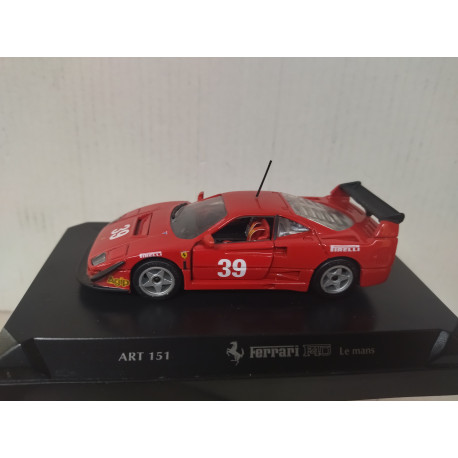 FERRARI F40 LE MANS n39 1:43 DETAIL CARS 151