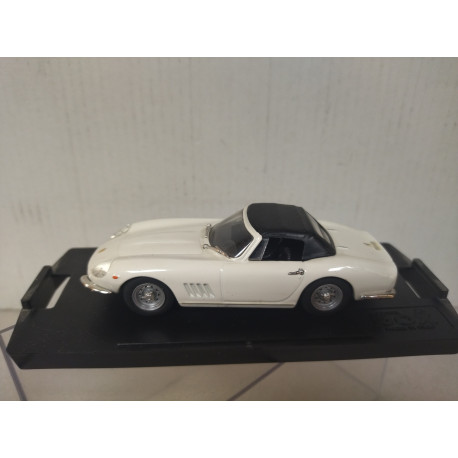 FERRARI 275 GTB/4 SPYDER WHITE 1:43 MODEL BOX 8419