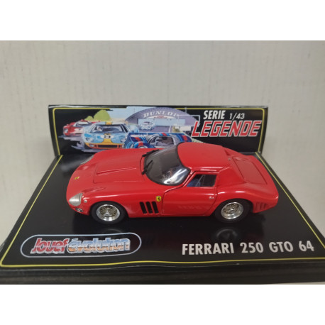 FERRARI 250 GTO 1964 RED 1:43 JOUEF LEGENDE