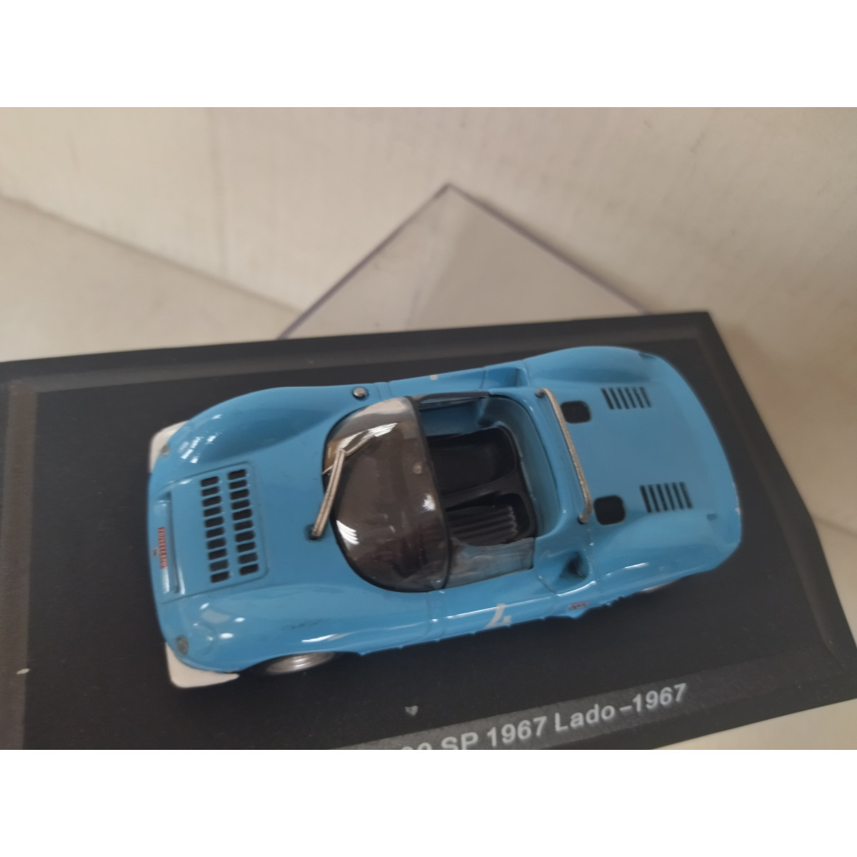 FIAT ABARTH 1000 SP 1967 LADO BLUE 1:43 METRO HACHETTE - BCN STOCK