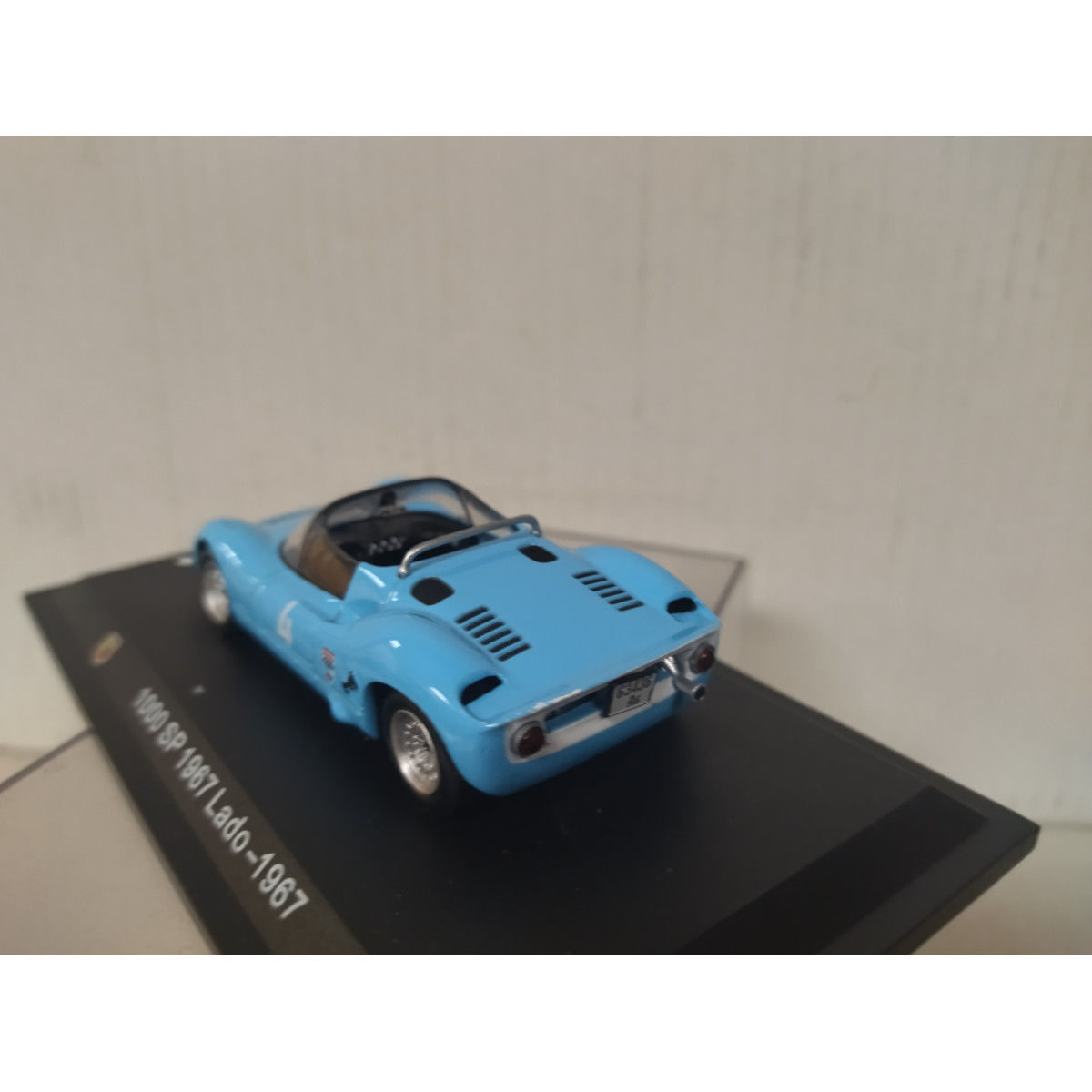 FIAT ABARTH 1000 SP 1967 LADO BLUE 1:43 METRO HACHETTE - BCN STOCK