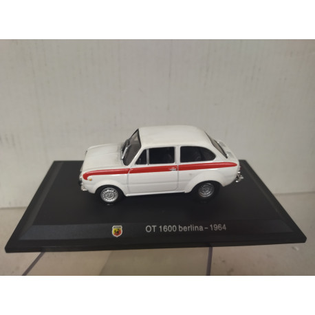 FIAT ABARTH OT 1600 1964 BERLINA 1:43 METRO HACHETTE