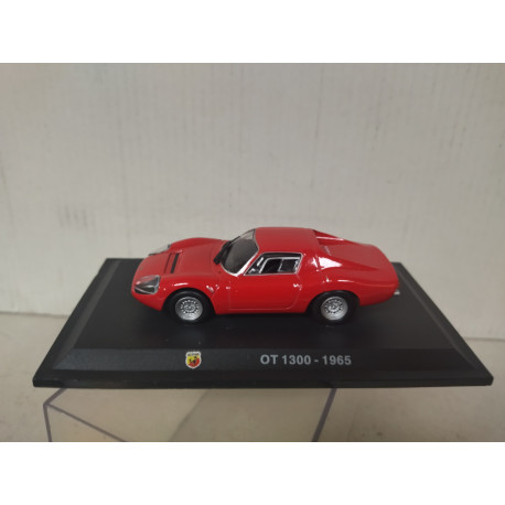 FIAT ABARTH OT 1300 1965 RED 1:43 METRO HACHETTE