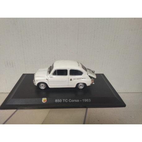 FIAT ABARTH 850 TC 1963 CORSA 1:43 METRO HACHETTE