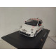 FIAT ABARTH 500 2008 WHITE/RED 1:43 METRO HACHETTE