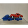 MERCEDES-BENZ RENNTRANSPORTER + W198 300 SL 1955 apx 1:64 NOREV 3 INCHES (7,5cm)