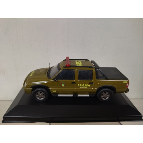 CHEVROLET S-10 BRIGADA MILITAR 1.43 SALVAT IXO CAJA NO ORIGINAL DEFECT/NO RETRO
