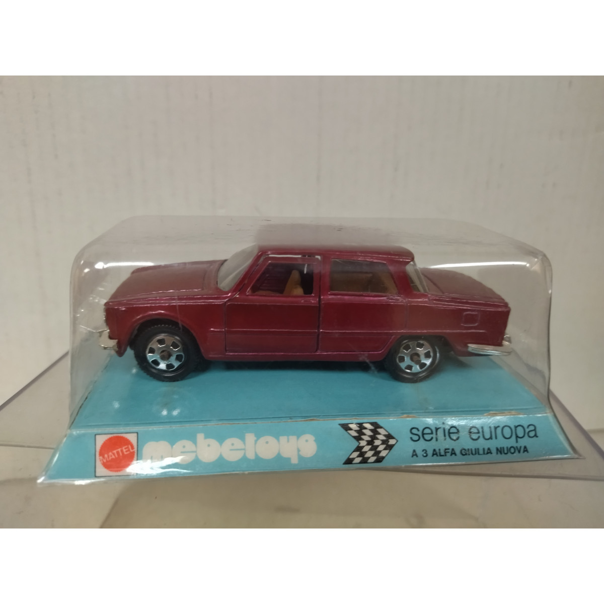 Miniature Mebetoys - Alfa Romeo Giulia TI Rouge (1/43) - En Boîte