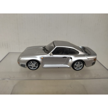 PORSCHE 959 1986 SILVER NOREV EDITIONS ATLAS 1/43 SILBER