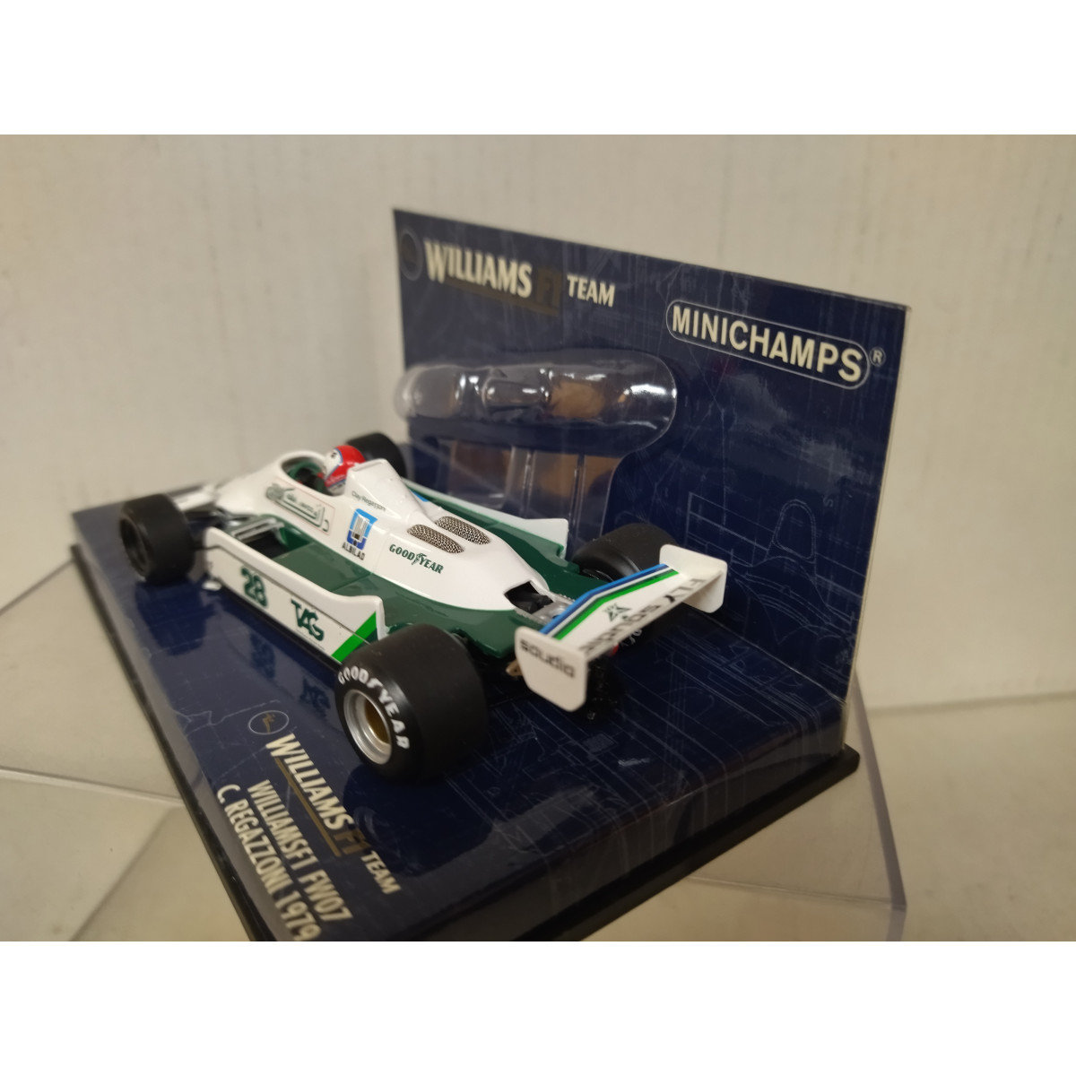 WILLIAMS FW07 1979 REGAZZONI FORMULA F1 1:43 MINICHAMPS - BCN
