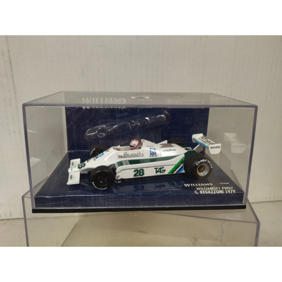 WILLIAMS FW07 1979 REGAZZONI FORMULA F1 1:43 MINICHAMPS - BCN
