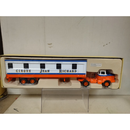 BERLIET TLM TRAILER CIRQUE JEAN RICHARD 1:50 CORGI EX70003