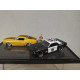SHELBY GT-500 1967 + FORD MUSTANG 1965 POLICE CAR DIORAMA 1:64 JADA