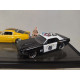 SHELBY GT-500 1967 + FORD MUSTANG 1965 POLICE CAR DIORAMA 1:64 JADA