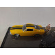 SHELBY GT-500 1967 + FORD MUSTANG 1965 POLICE CAR DIORAMA 1:64 JADA