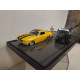 SHELBY GT-500 1967 + FORD MUSTANG 1965 POLICE CAR DIORAMA 1:64 JADA