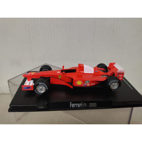 FERRARI F1 2000 WIN SCHUMACHER FORMULA F1 1:43 RBA IXO URNA RAJADA