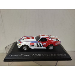 CHEVROLET CORVETTE C3 1971 24 H DAYTONA AMERICAN CARS 1:43 ALTAYA IXO