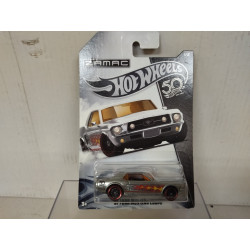 FORD MUSTANG 1967 COUPE ZAMAC SERIE 50th ANNIVERSARY 1:64 HOT WHEELS
