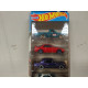 NISSAN 5-PACK DATSUN 620, SILVIA, FAIRLADY, SKYLINE BNR-32, 2000 GT-X  1:64 HOT WHEELS
