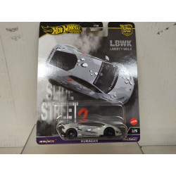 LAMBORGHINI HURACAN LBWK 2/5 SLIDE STREET 2 1:64 HOT WHEELS PREMIUM