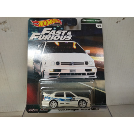 VOLKSWAGEN JETTA MK3 4/5 ORIGINAL FAST FAST & FURIOUS 1:64 HOT WHEELS PREMIUM