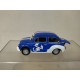 FIAT ABARTH 1000 1971 TC (SEAT 600 ) BLUE/WHITE 1:43 SALVAT SOLIDO NO BOX