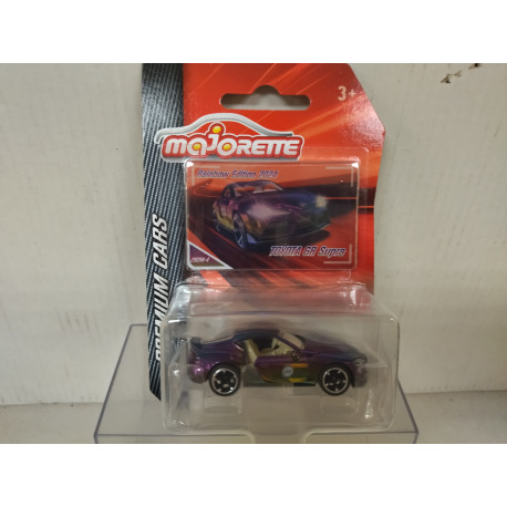 TOYOTA GR SUPRA RAIBOW EDITION CHASE 2024 PREMIUM CARS 1:64 MAJORETTE