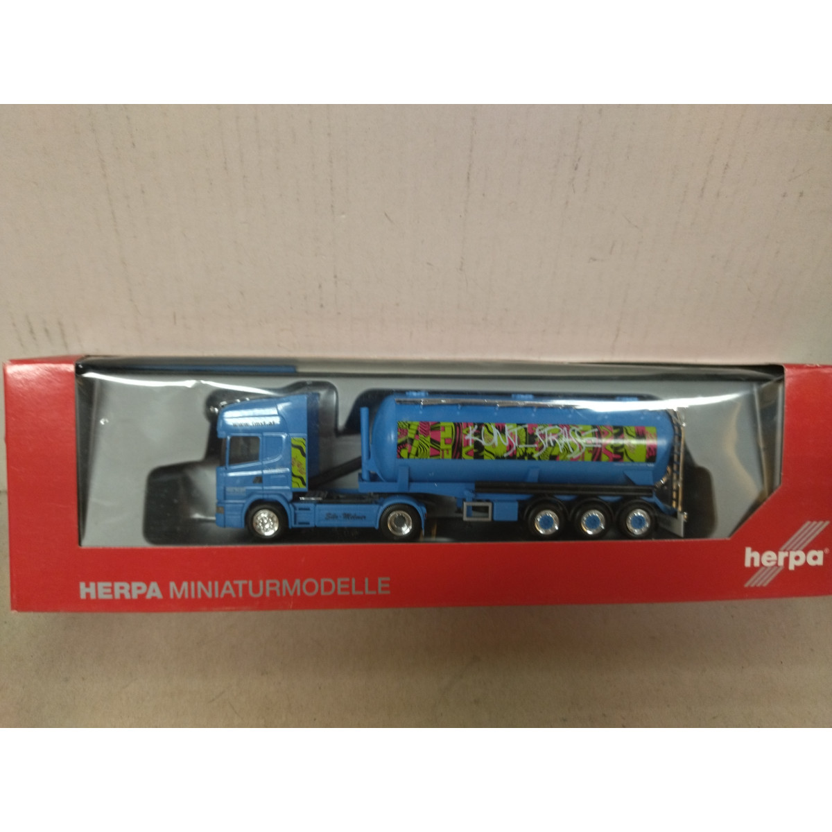 Semi-Remorque Silo HERPA Au 1:87 - Modèle Réduit Collecteur - Échelle HO (1/87) - Neuf