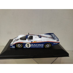 PORSCHE 962 1986 24 H LE MANS BELL-HOLBERT-STUCK 1:43 ALTAYA IXO CAJA NO ORIGINAL