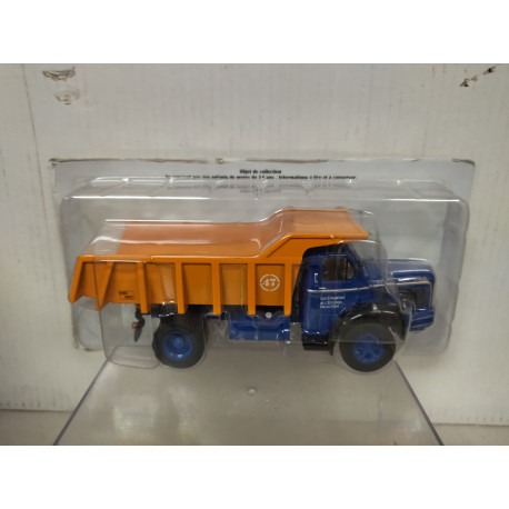 BERLIET GLM 10 1956 BENNE CARRIERE CAMION/TRUCK 1:43 HACHETTE IXO