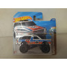 CHEVROLET BLAZER 4X4 WHITE/BLUE 3/10 DIRT 1:64 HOT WHEELS