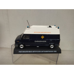 FIAT DUCATO 1995 ANTISABOTAGGIO CARABINIERE 1:43 DeAGOSTINI OPEN BLISTER
