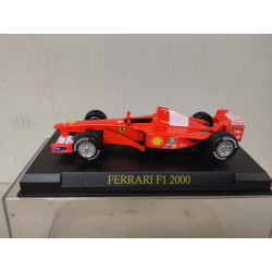 FERRARI F1 2000 WIN SCHUMACHER FORMULA F1 1:43 SALVAT IXO HARD BOX