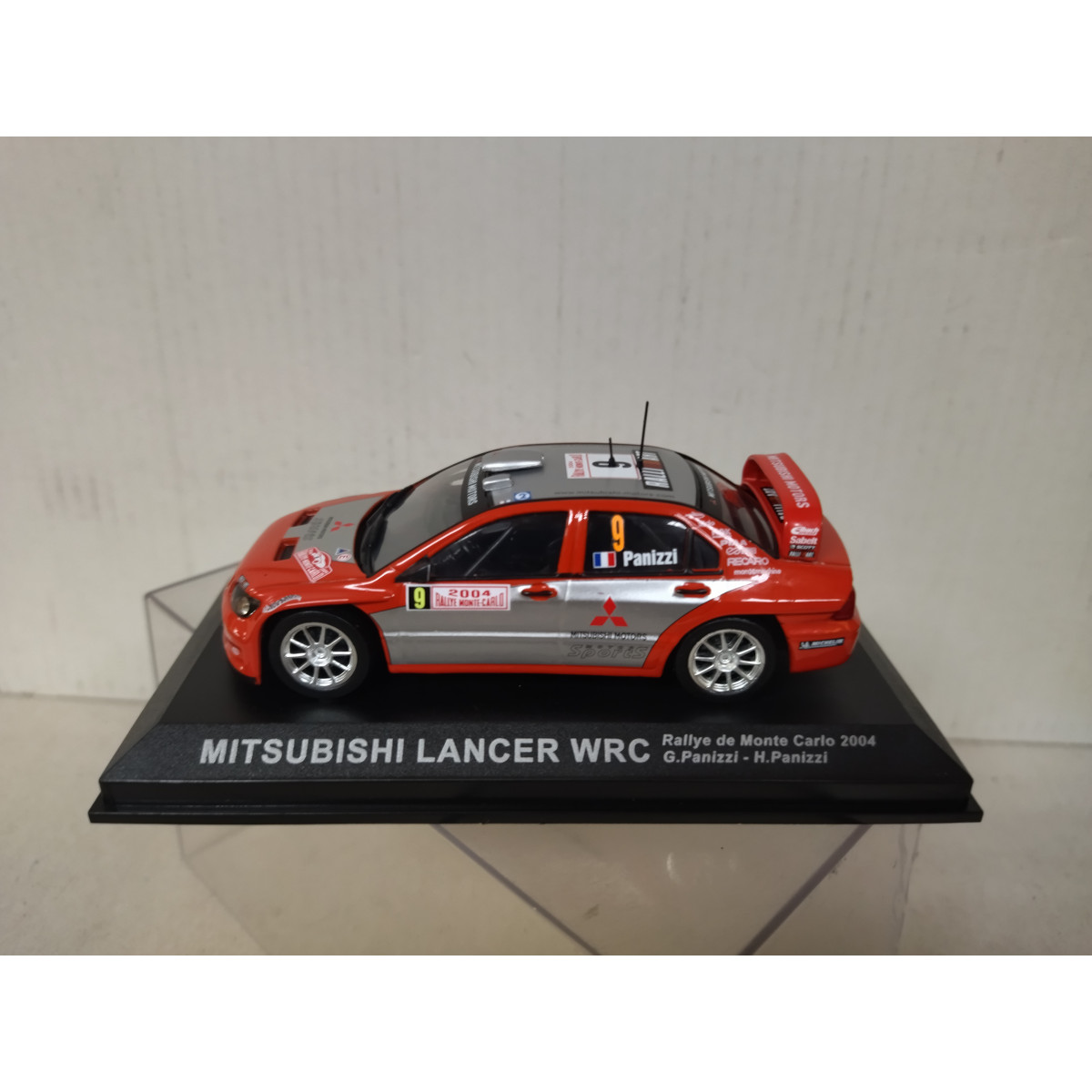 Altaya 1/43 Scale AL29319K - Mitsubishi Lancer WRC - Monte Carlo Rally 2004