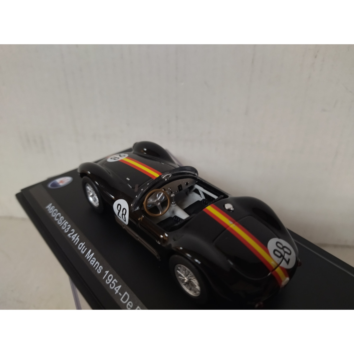 MASERATI A6GCS/53 1954 24 H LE MANS PORTAGO-TOMASI 1:43 LEO MODELS