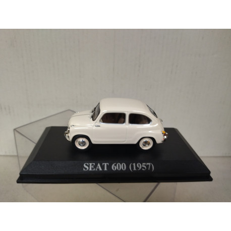 SEAT 600 1957 (FIAT 600) NUESTROS QUERIDOS COCHES 1:43 ALTAYA IXO