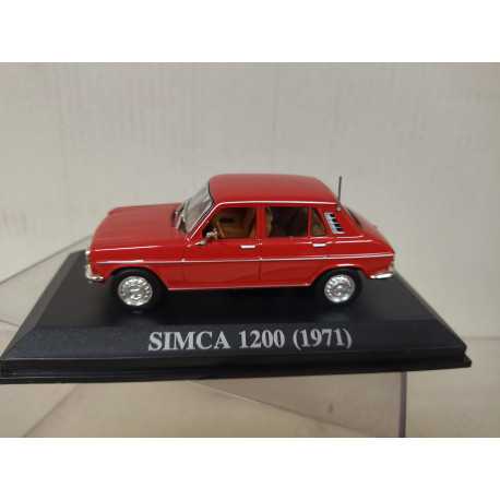 SIMCA 1200 1971 ROJO (SIMCA 1100) NUESTROS QUERIDOS COCHES 1:43 ALTAYA IXO