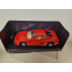FERRARI 512 TR RED COLLEZIONE SHELL 1:38 MAISTO PULLBACK