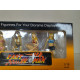 FAST WOMEN SET 4 FIGURINES DIORAMA DISPLAY 1:18 FIGURE