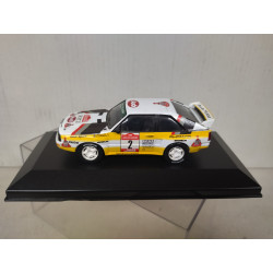 AUDI SPORT QUATTRO 1984 RALLY SANREMO BLOMQVIST 1:43 ALTAYA IXO CAJA NO ORIGINAL