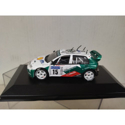SKODA FABIA WRC 2003 RALLY TOUR CORSE AURIOL 1:43 ALTAYA IXO CAJA NO ORIGINAL