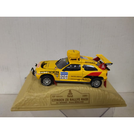 CITROEN ZX 1991 RALLYE RAID DAKAR LEGENDE VATANEN 1:43 NOREV M6