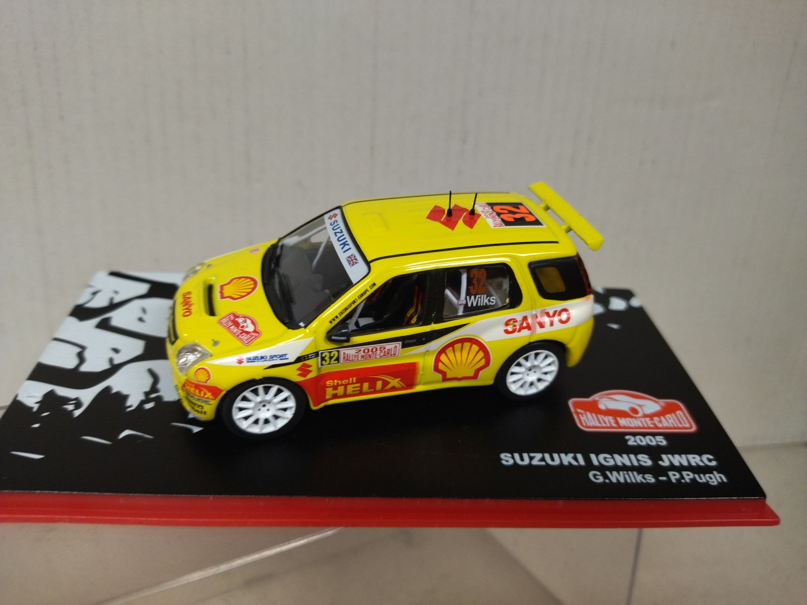 SUZUKI IGNIS S1600 2005 RALLY MONTE CARLO A.SCORCIONI 1:43 ALTAYA
