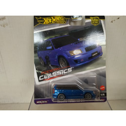 SUBARU FORESTER STi BLUE MODERN CLASSICS 1:64 HOT WHEELS PREMIUM