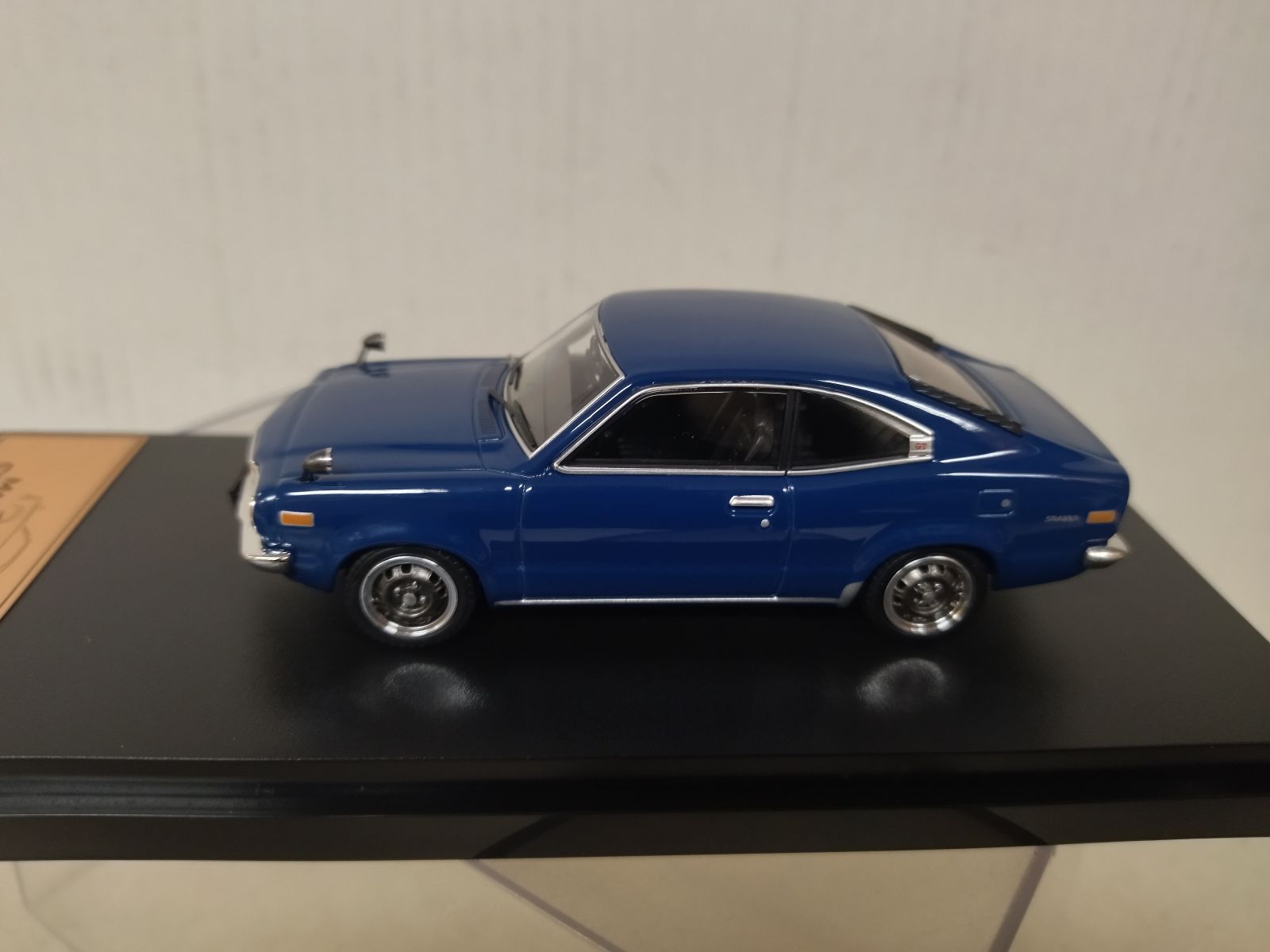 MAZDA SAVANNA 1972 COUPE GT S102 BLUE JAPAN CARS 1:43 HACHETTE PCT