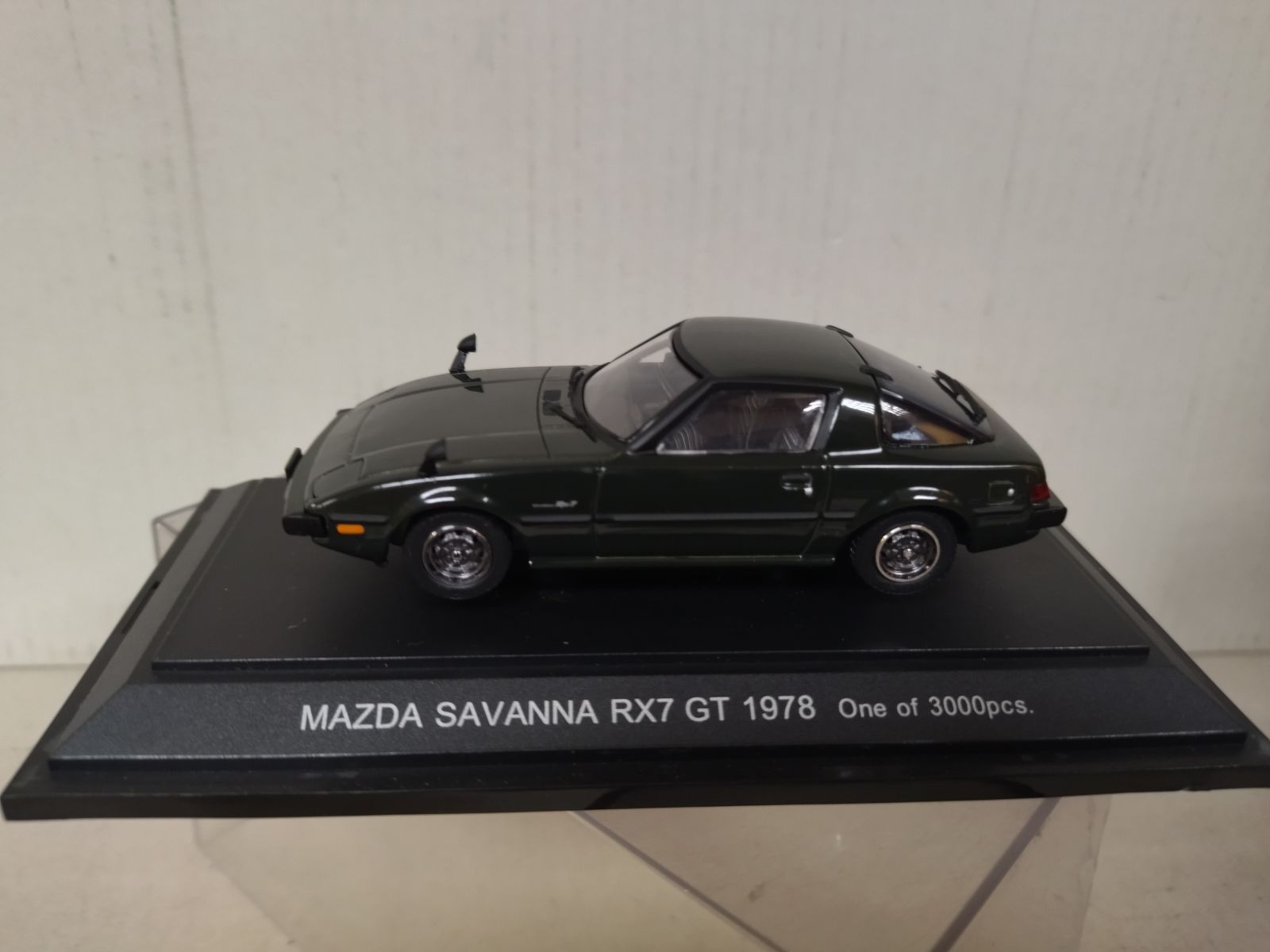 MAZDA SAVANNA RX-7 1978 GT GREEN OLDIES 1:43 EBBRO 587 - BCN STOCK