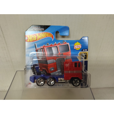 OPTIMUS PRIME TRANS FORMERS 6710 SCREEN TIME 1:64 HOT WHEELS