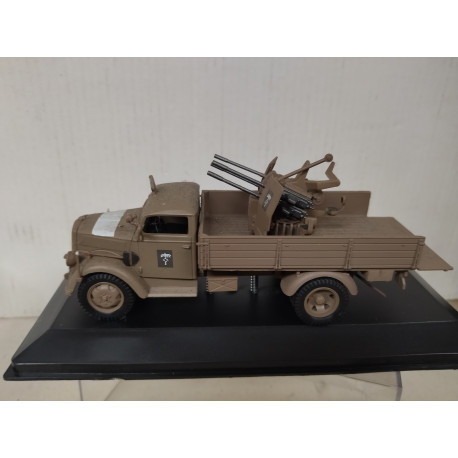 Kfz.305 OPEL BLITZ 3,6-36S 1941 FLAK 38 WW 2 1:43 ALTAYA IXO URNA RAJADA